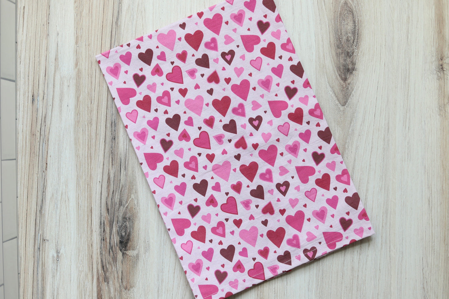 Tiny Hearts {tea towel}