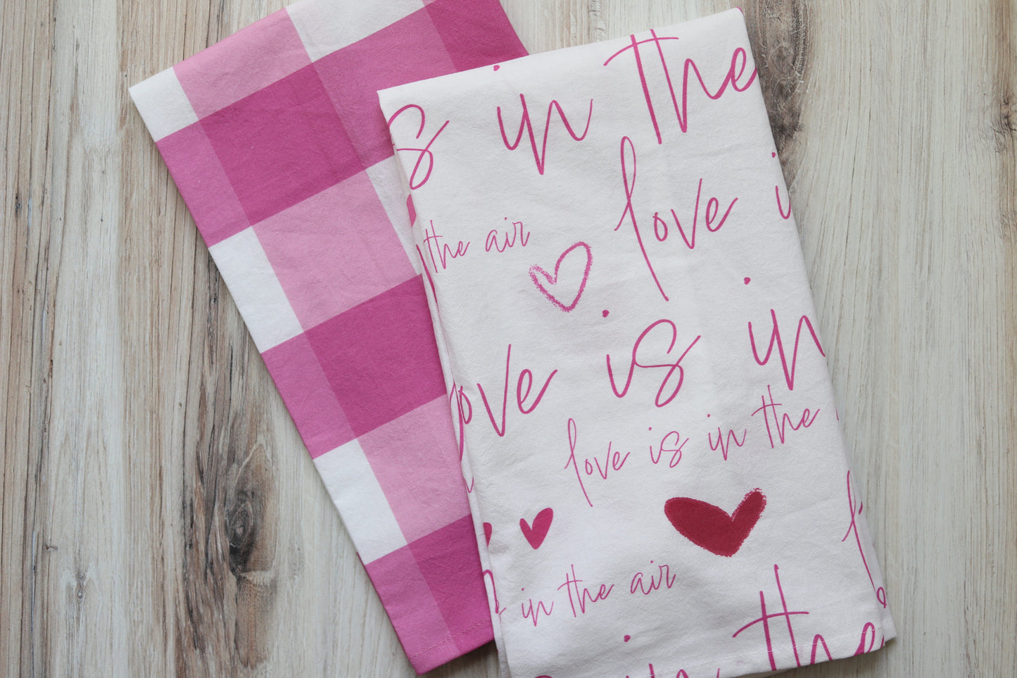 Love Is in the Air + Buffalo Check {combo set}