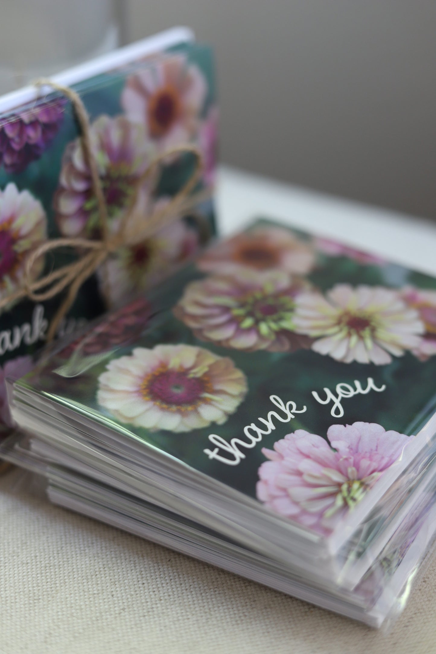 Zinnia Thank You (set of 5)