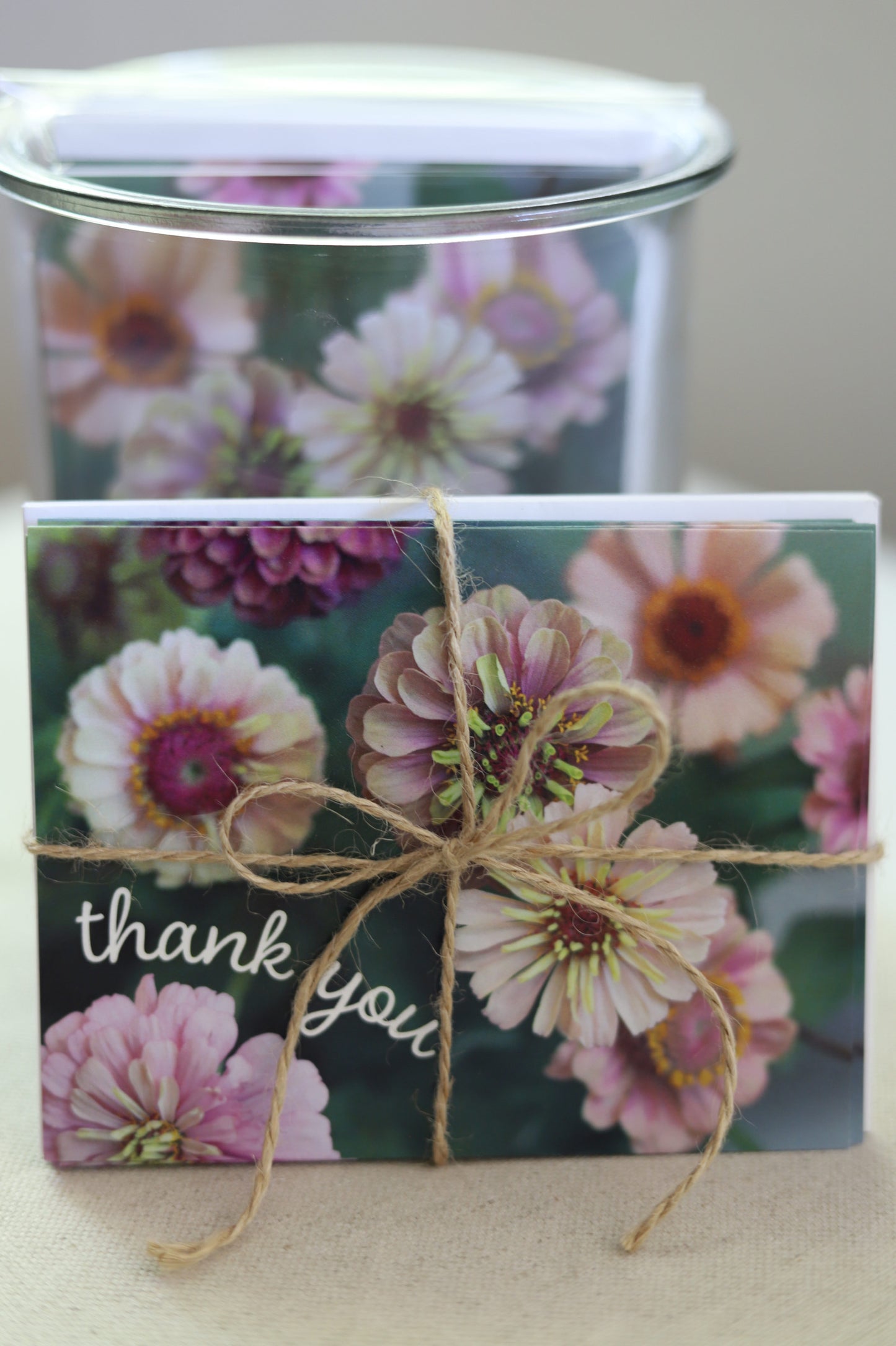 Zinnia Thank You (set of 5)